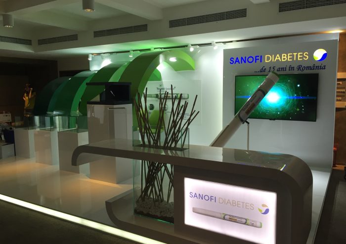 Productie stand Sanofi Diabet